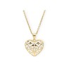 Zawieszka ażurowe serce, złoto próba 585