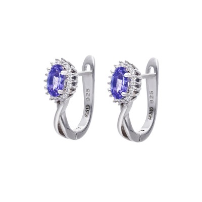 Kolczyki srebrne z...