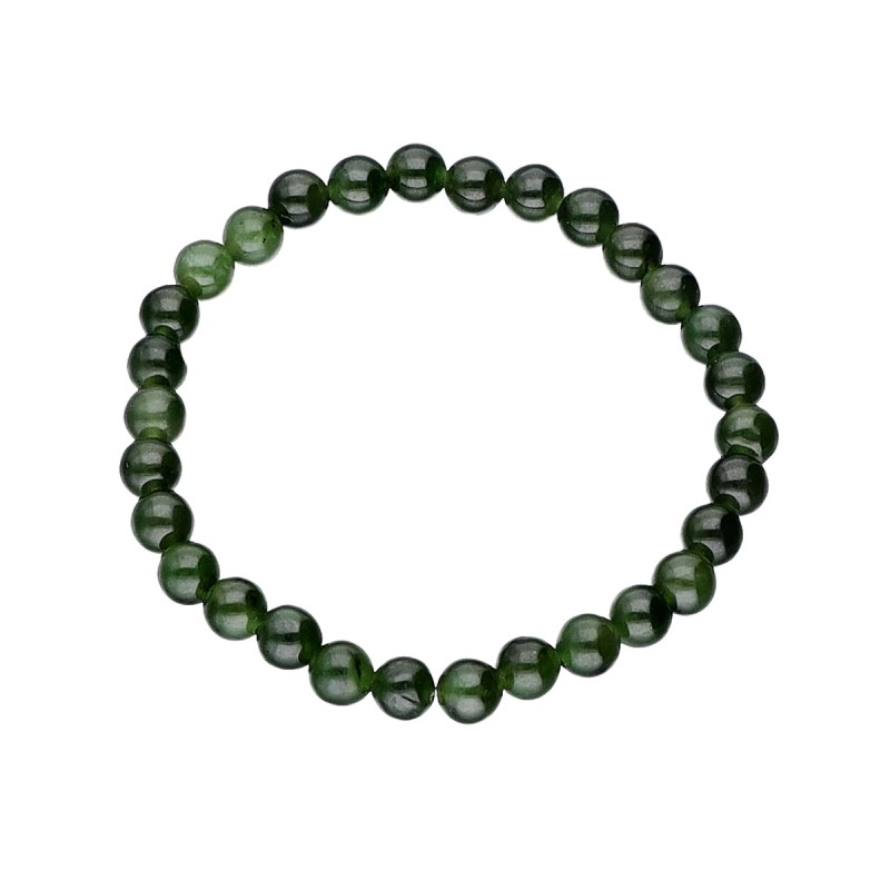 Bransoletka z jadeitem przekładana