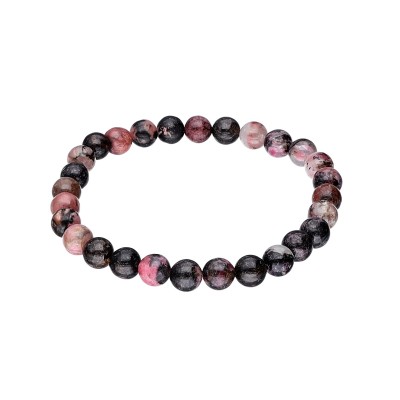 Bransoletka z kolorowym turmalinem  przekładana