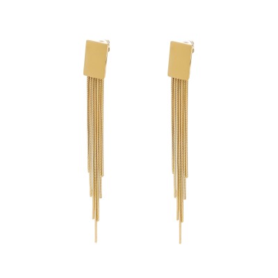 Kolczyki złocone ze stali...