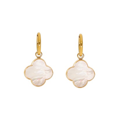 Kolczyki złocone ze stali...