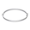 Bransoletka srebrna sztywna...