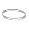 Bransoletka srebrna sztywna