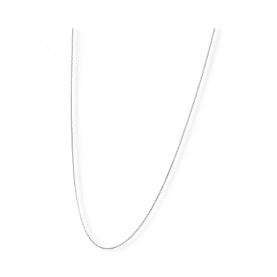 Łańcuszek srebrny typu kostka