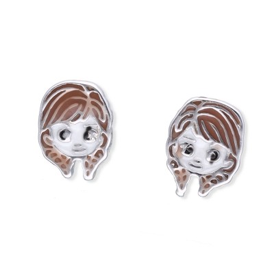 Kolczyki srebrne dziewczynki