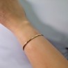 Bransoletka ze stali szlachetnej gładka