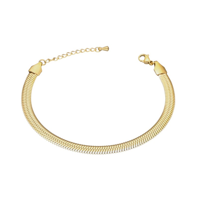 Bransoletka ze stali szlachetnej w formie taśmy