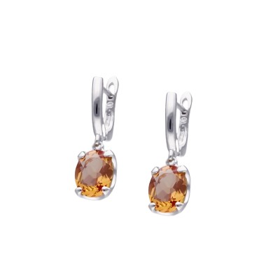 Kolczyki srebrne zapięciu z...