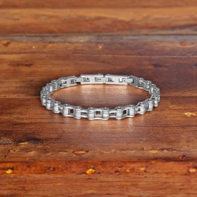 Bransoleta męska stalowa