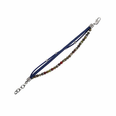 Bransoleta męska stalowa z...