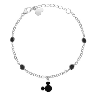 Srebrna bransoletka Myszka...