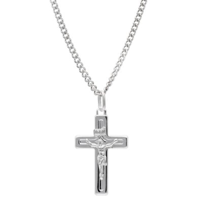 Zawieszka srebrny krzyżyk