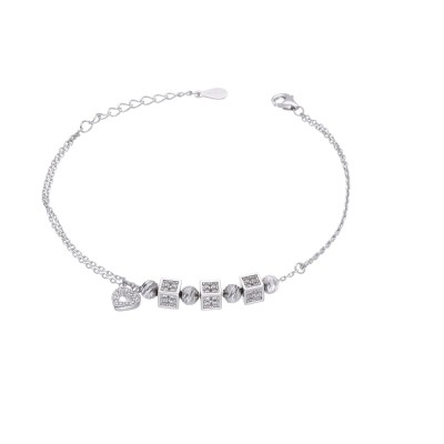 Bransoletka srebrna z...