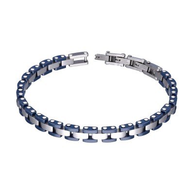 BRANSOLETKA MĘSKA STALOWA