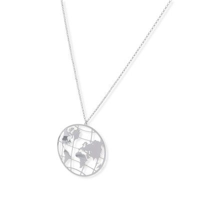 NASZYJNIK SREBRNY DUŻY ŚWIAT