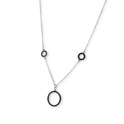 NASZYJNIK SREBRNY KOŁA